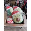 Image 1 : 4 AUTHENTIC SQUISHMELLOWS. 3 12" AUSTIN THE AVOCADO AND 1 8" MY MELODY