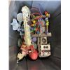 Image 4 : PLASTIC TOTE OF KIDS TOYS