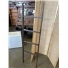 Image 2 : ROOM DIVIDER 3 PANEL AND LADDER TOWEL RACK