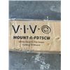 Image 2 : VIVO WHITE ELECTRIC FLIP DOWN CEILING TV MOUNT