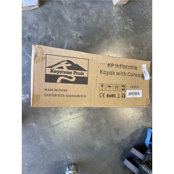 KEYSTONE PEAK INFLATABLE KAYAK WITH CANOPY