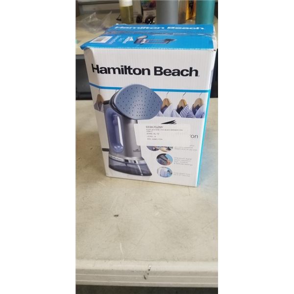 HAMILTON BEACH DURATHON 3-IN-1 STEAMER AND IRON - TESTED WORKING