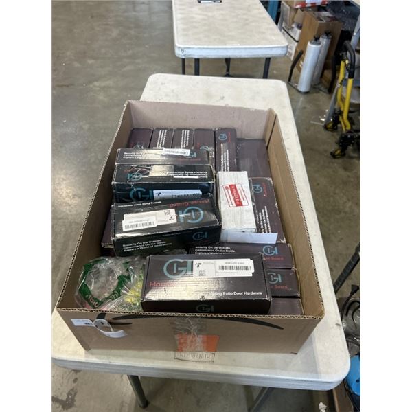 APPROX 20 HOUSE GUARD SLIDING PATIO DOOR HARDWARE KITS