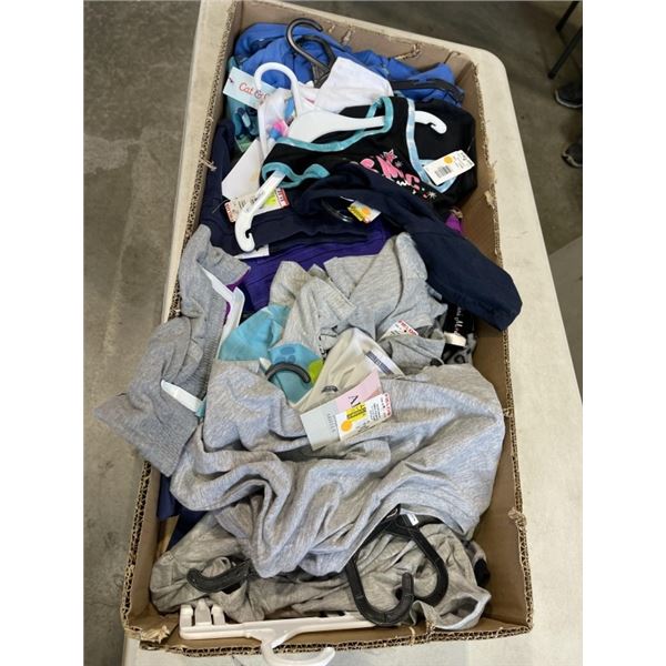 TRAY OF WOMANS TOPS