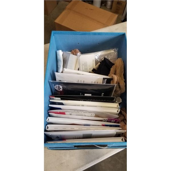 BOX OF VARIOUS NEW NYLONS