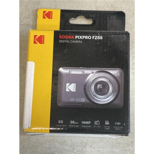 AS NEW KODAK PIXPRO FZ55 DIGITAL CAMERA