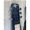 Image 2 : ROGUE METALLIC BLUE RLS-1 LAP STEEL GUITAR WITH CASE