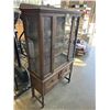 Image 2 : ANTIQUE DISPLAY CABINET