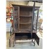 Image 3 : ANTIQUE DISPLAY CABINET