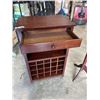 Image 3 : WINE CABINET WITH SINGLE DRAWER