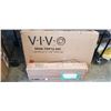 Image 1 : VIVO LIGHTWOOD 71" X 36" TABLE TOP AND VIVO BLACK ELECTRIC SINGLE MOTOR DESK FRAME