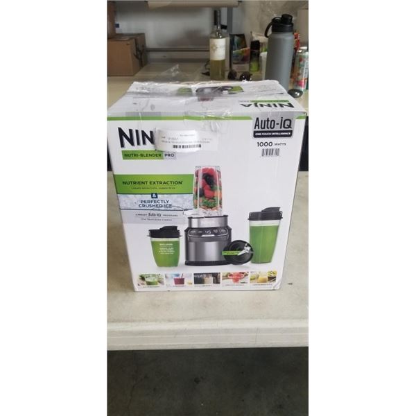 NINJA NUTRI-NINJA PERSONAL 1000W BLENDER - TESTED WORKING, RETAIL $149