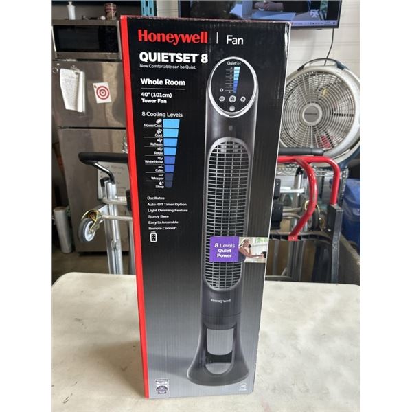 HONEYWELL 40" QUIETSET OSCILLATING TOWER FAN - TESTED WORKING