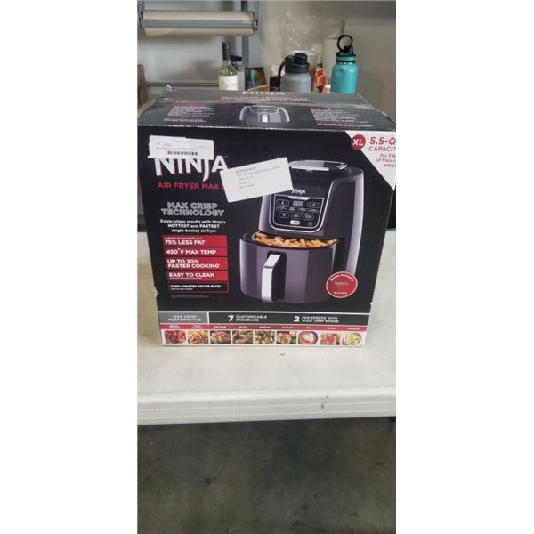 NINJA MAX XL 5.5QT AIR FRYER - TESTED WORKING, RETAIL $249