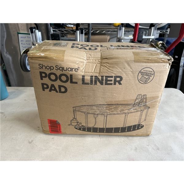 SHOP SQUARE POOL LINER PAD 15' PAD