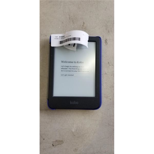 KOBO E READER IN CASE