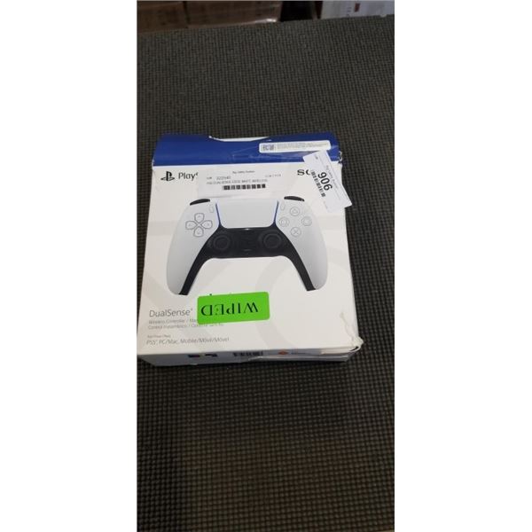 PS5 DUALSENSE EDGE WHITE WIRELESS CONTROLLER - TESTED WORKING, RETAIL $269