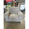 Image 1 : GREY FABRIC LIVING ROOM ARMCHAIR