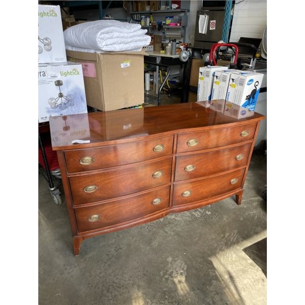 6 DRAWER MAHOGNAY DRESSER