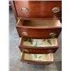 Image 4 : MAHOGANY 7 DRAWER LINGERIE CHEST