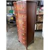 Image 6 : MAHOGANY 7 DRAWER LINGERIE CHEST