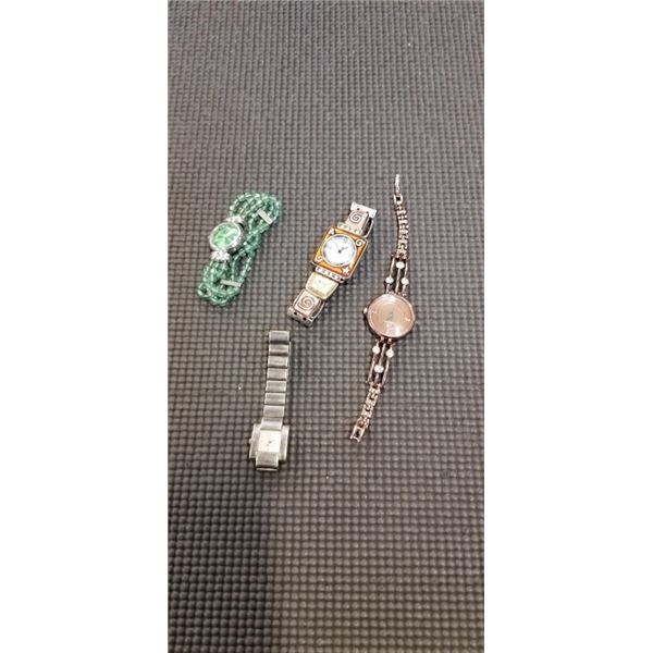 4 LADIES WATCHES