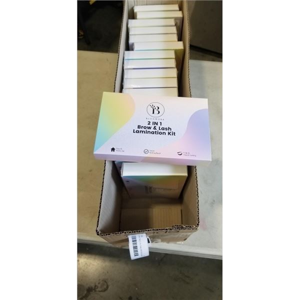 20 NEW BLOOMORA TWO IN ONE BROW & LASH KITS