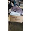 Image 1 : BOX OF FLEECE BLANKETS