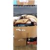Image 1 : BOX OF FLEECE BLANKETS