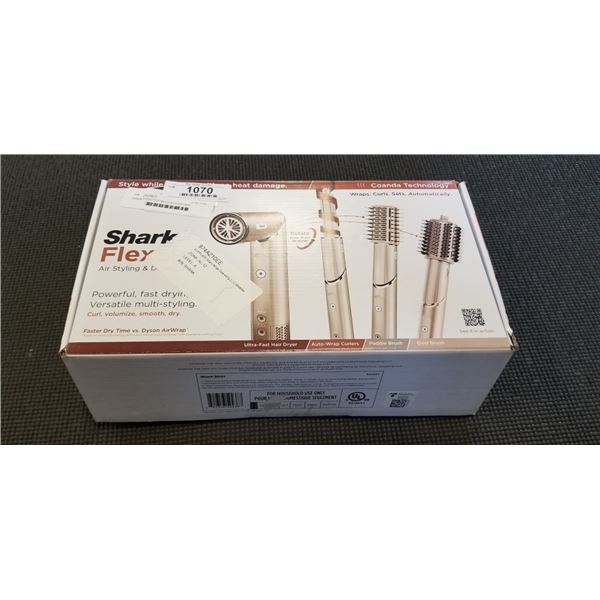 SHARK FLEXSTYLE MULTI-STYLER HAIR STRAIGHENER - TESTED WORKING, RETAIL $349