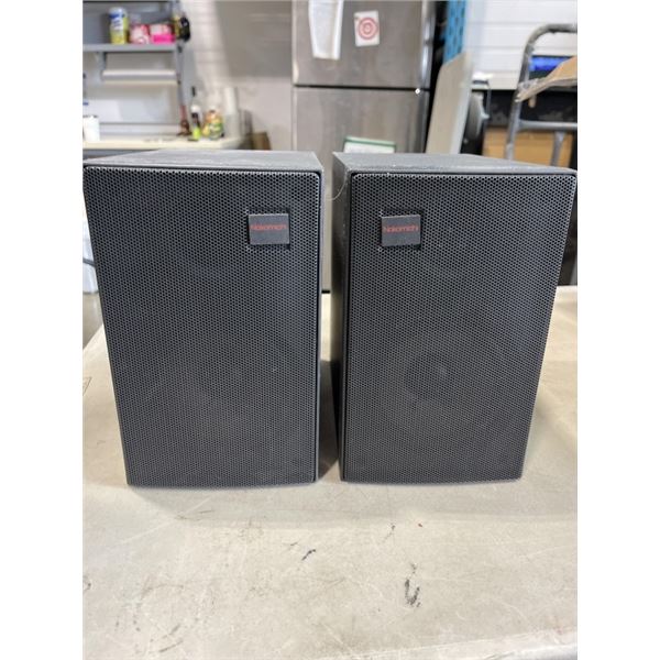 PAIR OF NAKAMICHI SPEAKERS. WORKING. MADE IN JAPAN