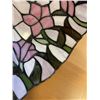 Image 4 : LEADED GLASS LAMP SHADE
