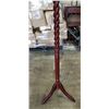 Image 2 : MAHOGANY FINISH COAT RACK