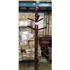 Image 3 : MAHOGANY FINISH COAT RACK