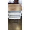 Image 2 : ROLLING BIN ORGANIZER WITH WOOD TOP