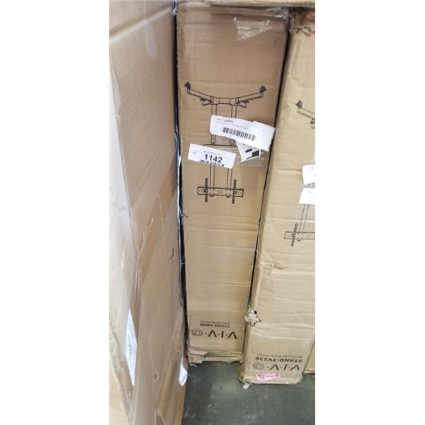 VIVO BLACK MOBILE TV CART