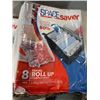 Image 1 : 15 NEW PACKS OF 8 SPACE SAVER TRAVEL ROLL UP STORAGE BAGS