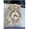 Image 3 : TWO MECHANICAL OWL CLOCKS