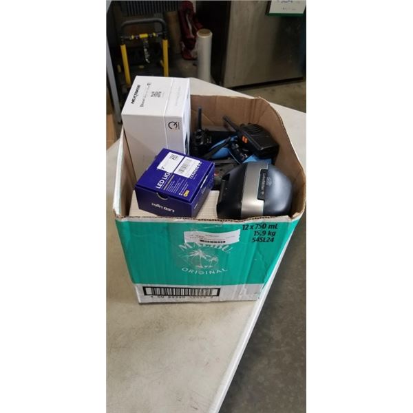 BOX OF STORE RETURN ELECTRONICS