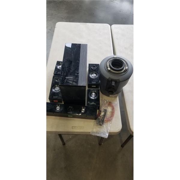INSINKERATOR GARBURETOR AND SAMSUNG SURROUND SOUND SPEAKERS