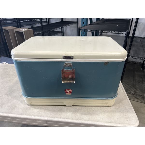 VINTAGE METAL THERMOS BRAND COOLER