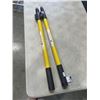 Image 1 : 2 FIBERGLASS EXTENSION POLES
