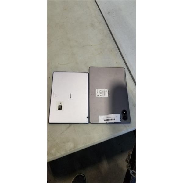 2 TABLETS. 1 FROM HUAWEI AND 1 FROM UMIDIGI