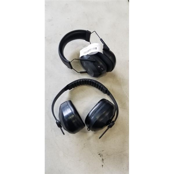 2  NOISE CANCELLING EAR PROTECTION MUFFS