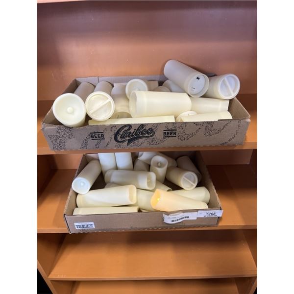 LARGE LOT OF LED CANDLES