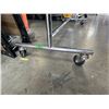 Image 3 : ROLLING CHROME COMMERCIAL CLOTHING RACK