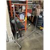 Image 2 : ROLLING CHROME COMMERCIAL CLOTHING RACK