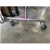 Image 3 : ROLLING CHROME COMMERCIAL CLOTHING RACK