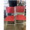 Image 1 : 2 FOLDING OUTDOOR CHAIRS