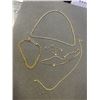 Image 1 : GOLD TONE CHAIN NECKLACES